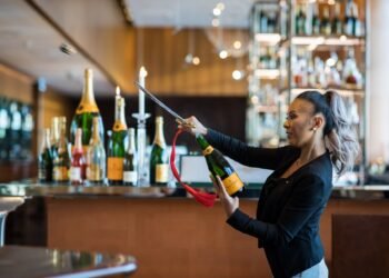 What is the Tradition of “Sabrage” in Champagne Culture?