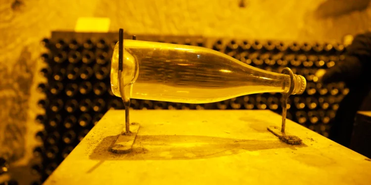 Why Does Champagne Age Better on Lees Than in Bottle Alone?